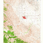 United States Geological Survey Coalinga, CA (1956, 62500-Scale) digital map