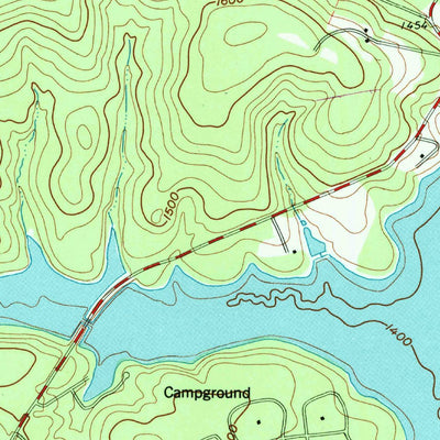 United States Geological Survey Coalport, PA (1961, 24000-Scale) digital map
