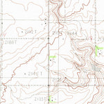 United States Geological Survey Coalridge, MT (1983, 24000-Scale) digital map