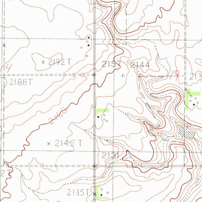 United States Geological Survey Coalridge, MT (1983, 24000-Scale) digital map