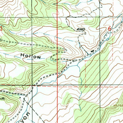 United States Geological Survey Coalville, UT (1997, 24000-Scale) digital map
