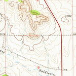 United States Geological Survey Coalwood, MT (1973, 24000-Scale) digital map