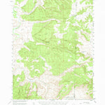 United States Geological Survey Coates Creek, UT-CO (1954, 62500-Scale) digital map