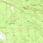 United States Geological Survey Coates Creek, UT-CO (1954, 62500-Scale) digital map