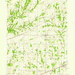 United States Geological Survey Coatesville, IN (1958, 24000-Scale) digital map
