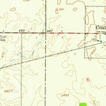 United States Geological Survey Coatesville, IN (1958, 24000-Scale) digital map