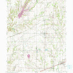 United States Geological Survey Coatesville, IN (1970, 24000-Scale) digital map