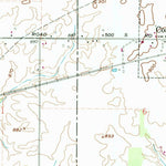 United States Geological Survey Coatesville, IN (1970, 24000-Scale) digital map