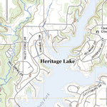 United States Geological Survey Coatesville, IN (2022, 24000-Scale) digital map