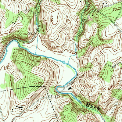 United States Geological Survey Coatesville, PA (1953, 24000-Scale) digital map