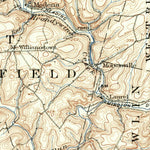 United States Geological Survey Coatesville, PA-DE (1904, 62500-Scale) digital map