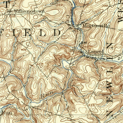 United States Geological Survey Coatesville, PA-DE (1906, 62500-Scale) digital map