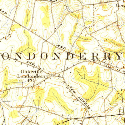 United States Geological Survey Coatesville, PA-DE (1918, 62500-Scale) digital map