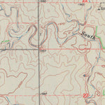 United States Geological Survey Coats, KS (1968, 24000-Scale) digital map
