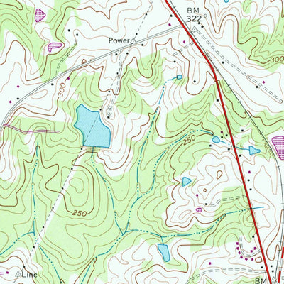 United States Geological Survey Coats, NC (1973, 24000-Scale) digital map
