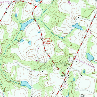 United States Geological Survey Coats, NC (1973, 24000-Scale) digital map