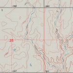 United States Geological Survey Coats NE, KS (1968, 24000-Scale) digital map
