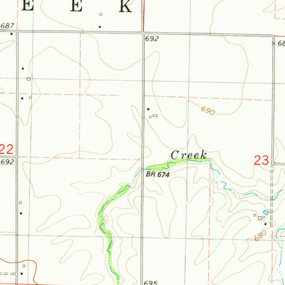 United States Geological Survey Coatsburg, IL (1981, 24000-Scale) digital map
