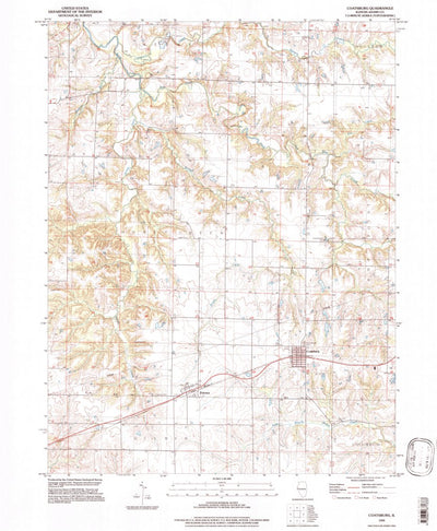 United States Geological Survey Coatsburg, IL (1995, 24000-Scale) digital map