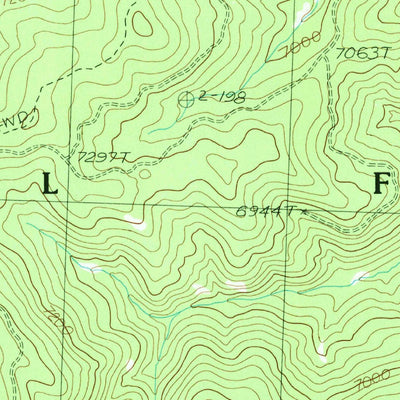 United States Geological Survey Cobalt, ID (1989, 24000-Scale) digital map