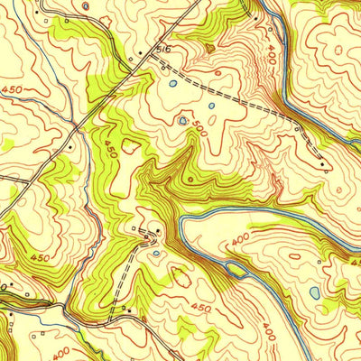 United States Geological Survey Cobb, KY (1953, 24000-Scale) digital map