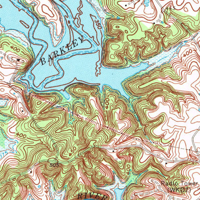 United States Geological Survey Cobb, KY (1967, 24000-Scale) digital map