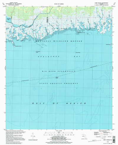 United States Geological Survey Cobb Rocks, FL (1994, 24000-Scale) digital map