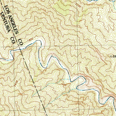 United States Geological Survey Cobblestone Mountain, CA (1991, 24000-Scale) digital map