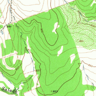 United States Geological Survey Cobbs Cavern, TX (1964, 24000-Scale) digital map