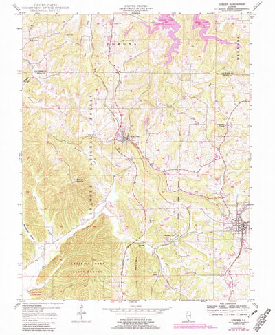 United States Geological Survey Cobden, IL (1947, 24000-Scale) digital map