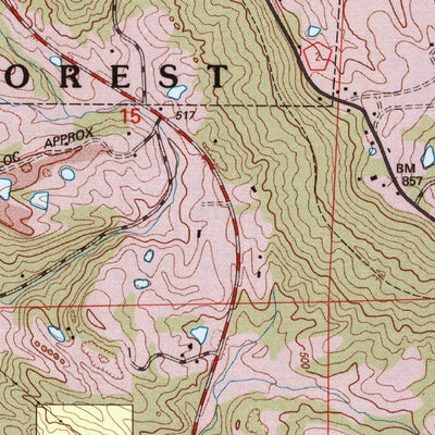 United States Geological Survey Cobden, IL (1996, 24000-Scale) digital map