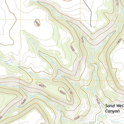 United States Geological Survey Cobert Mesa South, NM (2020, 24000-Scale) digital map