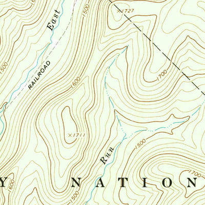 United States Geological Survey Cobham, PA (1966, 24000-Scale) digital map