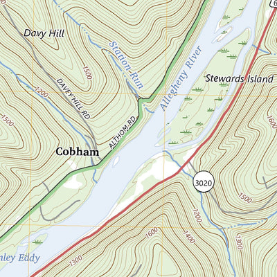 United States Geological Survey Cobham, PA (2023, 24000-Scale) digital map