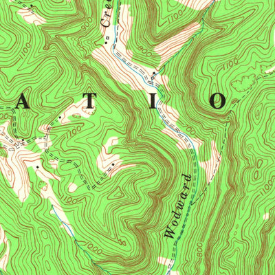 United States Geological Survey Cobhill, KY (1952, 24000-Scale) digital map