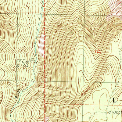 United States Geological Survey Coble Mountain, CA (1990, 24000-Scale) digital map