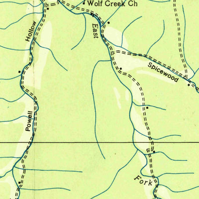United States Geological Survey Coble, TN (1936, 24000-Scale) digital map