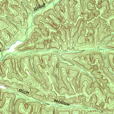 United States Geological Survey Coble, TN (1952, 24000-Scale) digital map