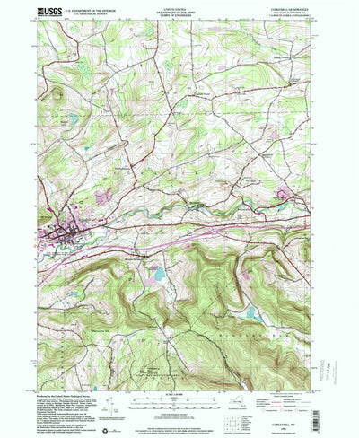 United States Geological Survey Cobleskill, NY (1996, 24000-Scale) digital map