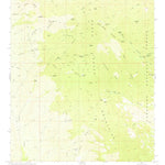 United States Geological Survey Cobre Grande Mountain, AZ (1972, 24000-Scale) digital map