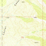 United States Geological Survey Cobre Grande Mountain, AZ (1972, 24000-Scale) digital map