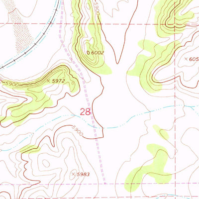 United States Geological Survey Cobre, NV (1967, 24000-Scale) digital map