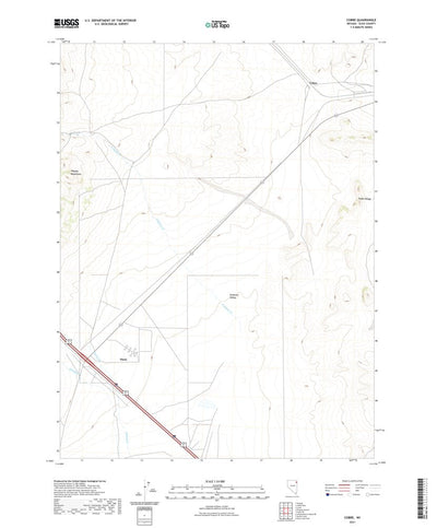 United States Geological Survey Cobre, NV (2021, 24000-Scale) digital map