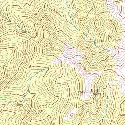 United States Geological Survey Cobre SE, NV (1967, 24000-Scale) digital map