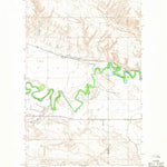 United States Geological Survey Coburg, MT (1964, 24000-Scale) digital map