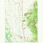 United States Geological Survey Coburg, OR (1967, 24000-Scale) digital map
