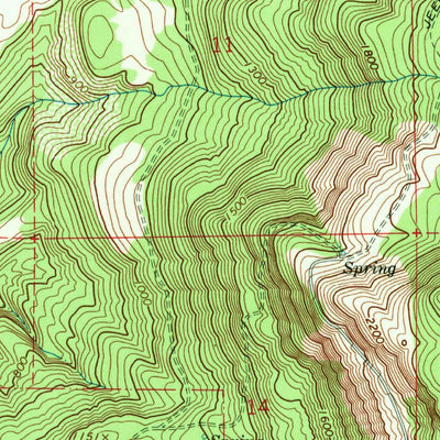 United States Geological Survey Coburg, OR (1967, 24000-Scale) digital map
