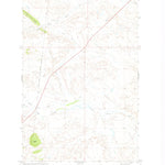 United States Geological Survey Coburn Butte, MT (1971, 24000-Scale) digital map