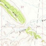 United States Geological Survey Coburn Butte, MT (1971, 24000-Scale) digital map