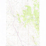 United States Geological Survey Coburn Mountain, MT (1961, 24000-Scale) digital map